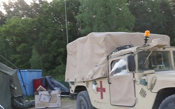 1-501 Infantry Conducts Casualty Training During Combined Resolve 25-2