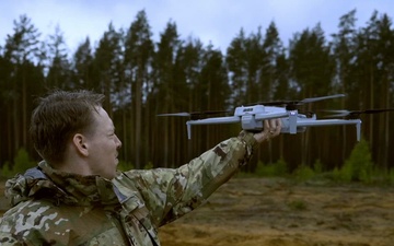 B-Roll: 173rd Airborne Brigade and 3rd Infantry Division Test FPV Drones During Swift Response 2025
