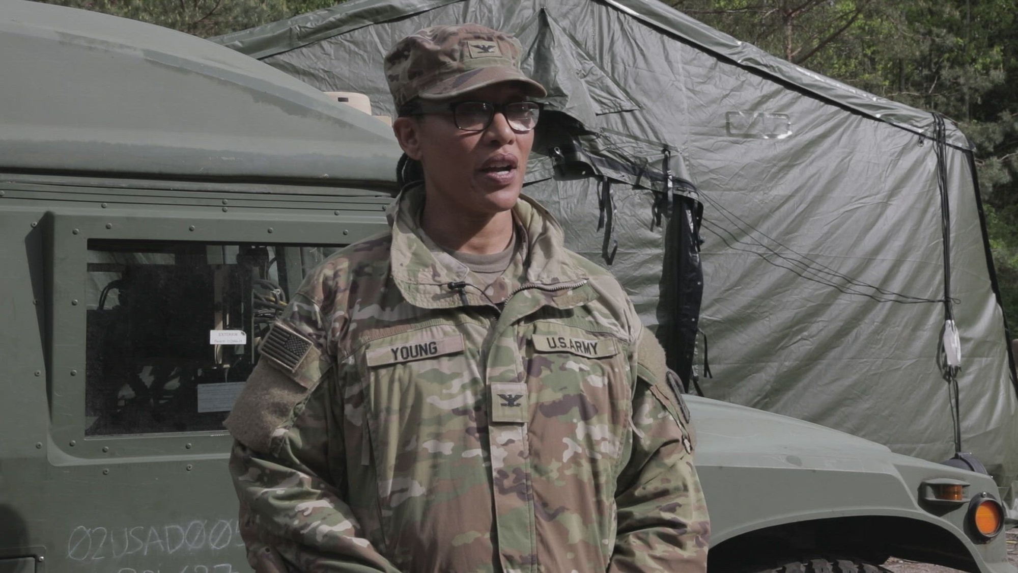Col. Paula Young, the deputy commander for clinical services with the 519th Hospital Center, discusses the Hospital Exercise (HOSPEX) conducted during Swift Response 2025 at Vepriai Rocket Base, Lithuania, May 17, 2025. 

U.S. units participating include the 173rd Airborne Brigade, 160th Forward Resuscitative Surgical Detachment (FRSD), 519th Field Hospital, 68th Theater Medical Command, and the 7384th Blood Detachment. NATO Role 2 Enhanced medical teams and Lithuanian Armed Forces medics conduct joint trauma lanes and mass casualty drills, building interoperability and combat medical readiness across the Alliance.

DEFENDER 25 is the largest annual U.S. Army exercise in Europe, incorporating approximately 25,000 soldiers from 29 Allied and partner nations to rehearse the ability to rapidly deploy forces, integrate and expand multi-domain operations capability, and demonstrate combined command and control structures. Simultaneous operations will take place during three exercises—Swift Response, Immediate Response, and Saber Guardian—across 15 countries, building readiness and interoperability between the U.S., NATO Allies, and partner nations from May 11 to June 24, 2025.

(U.S. Army Reserve Video by Sgt. Kalypso Braynen, Sgt. Caitlinn Belcher)