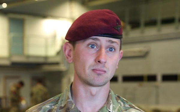 INTERVIEW: Lt. Ed Wilson of 2nd Battalion, Parachute Regiment, of the British Army Discusses Swift Response 25