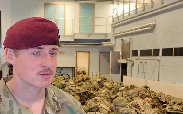 INTERVIEW: Pvt. Ieuan Hancock of 2nd Battalion, Parachute Regiment, of the British Army Discusses Swift Response 25 (4K Video)