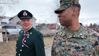 B-ROLL + INTERVIEW: US Marines Participate in Norwegian Constitution Day Parade in Setermoen, Norway (4K Video)