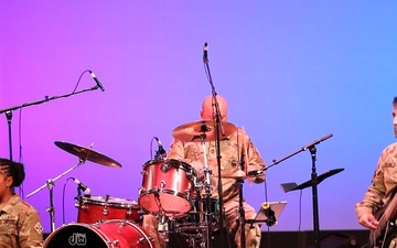 4ID Band plays an Armed Forces Day concert