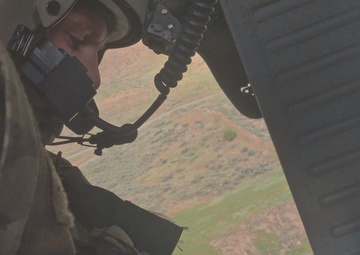 Utah Fire Authority - 211th Aviation conduct wildland fire training