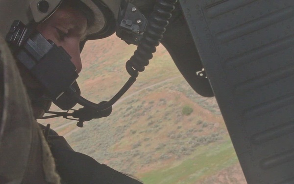 Utah Fire Authority - 211th Aviation conduct wildland fire training