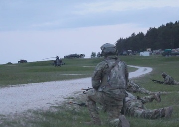 1st Battalion, 501st Aviation Regiment Conducts Point-to-Point Blood Transfusion During Combined Resolve 25-2