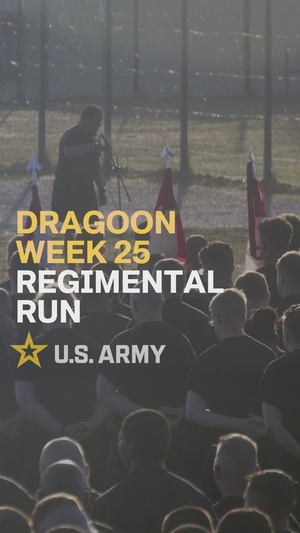 2CR Dragoon Week 2025: Regimental Run