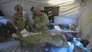 501st Aviation Battalion, 1st Armored Division Conducts Point-to-Point Blood Transfusion During Combined Resolve 25-2