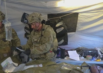 1st Battalion, 501st Aviation Regiment Conducts Point-to-Point Blood Transfusion During Combined Resolve 25-2