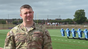 US, UK, France Flag Football Tournament 2025 - MSgt. Emanuel Yates Interview