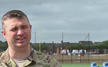 US, UK, France Flag Football Tournament 2025 - MSgt. Emanuel Yates Interview