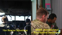 908th AES partners with 71st RQS for collaborative training exercise