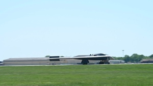 B-Roll: B-2 Spirit Stealth Bombers Return From Diego Garcia