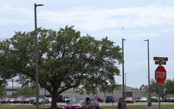 Don't Drive Distracted PSA on Keesler Air Force Base