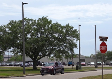 Don't Drive Distracted PSA on Keesler Air Force Base