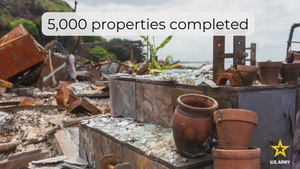 More than 5,000 properties complete in wildfire debris removal effort
