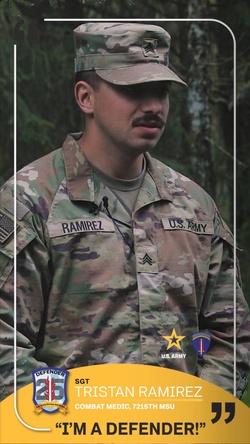 I'M A DEFENDER Video - Sgt. Tristan Ramirez