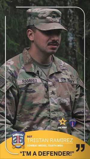 I'M A DEFENDER Video - Sgt. Tristan Ramirez