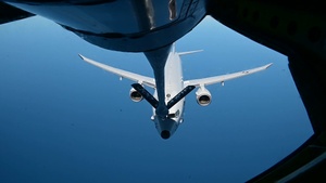 Skyway Chariot: 100th ARW refuels P8