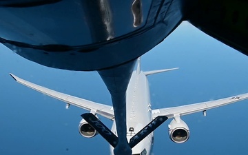 Skyway Chariot: 100th ARW refuels P8