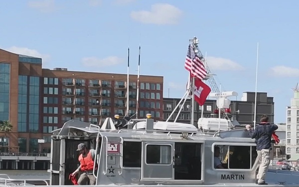 USACE Survey Vessels Honor Fallen Service Members