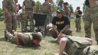 Dragoon Week 2025 squad physical training competition