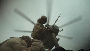 3-319 Gun Devils conduct Operation Copper Drop with Marines assigned to HMH-464