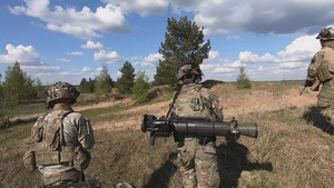 Swift Response 25: Sky Soldiers Conduct a Live Fire Exercise GoPro Footage