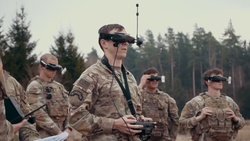 173rd Airborne Brigade Paratroopers Employ Self-Built FPV Drones in Realistic Combat Scenarios During Swift Response 2025