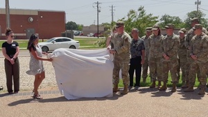 313th Training Squadron Sheep Unveiling