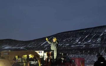 Tattered Flag - NMCB3 Seabees - ANTARCTICA