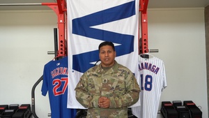 Sgt. 1st Class Robert Flores - Cubs Father's Day