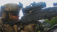 MASS-2 Marines train with M240B machine guns during live fire range