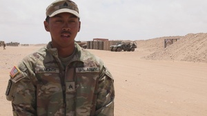Interview: New Hampshire wheeled vehicle mechanic discusses multinational sling load exercise at African Lion 2025