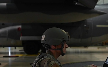 Skyway Chariot: 100th MXS simulates aircraft battle damage repair