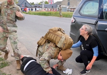 Polish, USAG Poland and V Corps Forces Sharpen Emergency Response