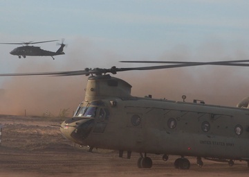 B-ROLL PACKAGE: Task Force Desert Knight transports 173rd Airborne Brigade during Defender 2025 (4K)