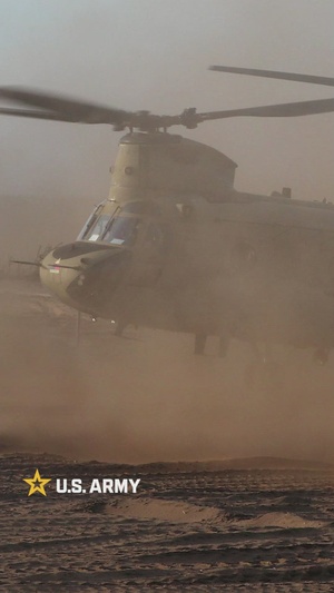 173rd Airborne Brigade Conducts Air Assault Training (vertical reel)