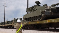 III Armored Corps Conducts Railhead Operations