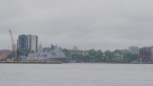 FWNY25: Parade of Ships Arrives for Fleet Week New York