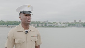 FWNY25: Cpl Josiah Parker Speaks about Fleet Week New York