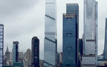 FWNY25: Parade of Ships arrives for Fleet Week New York