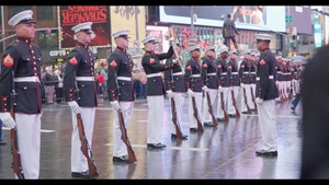 FWNY25: Silent Drill Platoon Performs at Times Square