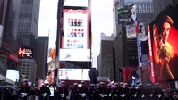 FWNY25: Silent Drill Platoon Performs at Times Square