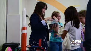 Yokota West Elementary School Space Force STEM Day