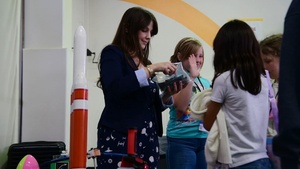 Yokota West Elementary School Space Force STEM Day