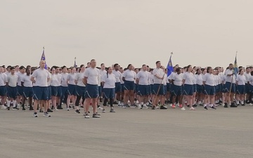 Yokota Air Base Flight line run and ORI