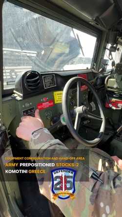 AFSBn-Africa issues nearly 800 pieces of APS-2 gear to Vermont National Guard Soldiers deployed to Greece for DEFENDER 25