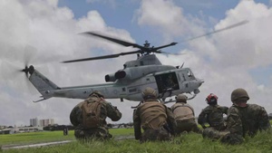 31st MEU, 3rd MLG conduct Casualty Evacuation exercise b-roll