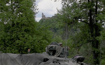 5-7th Cavalry Regiment Fields XM12A7 AMPV During Combined Resolve 25-2